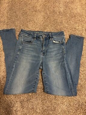 American Eagle Outfitters Light Blue Women's Jeggings - Slim Fit